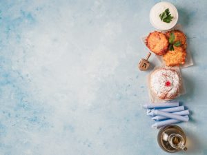 jewish holiday Hanukkah concept background