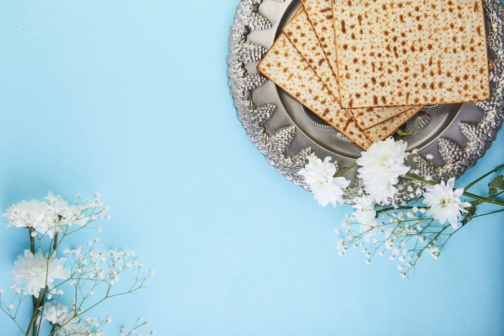 Pesah celebration concept - jewish Passover holiday